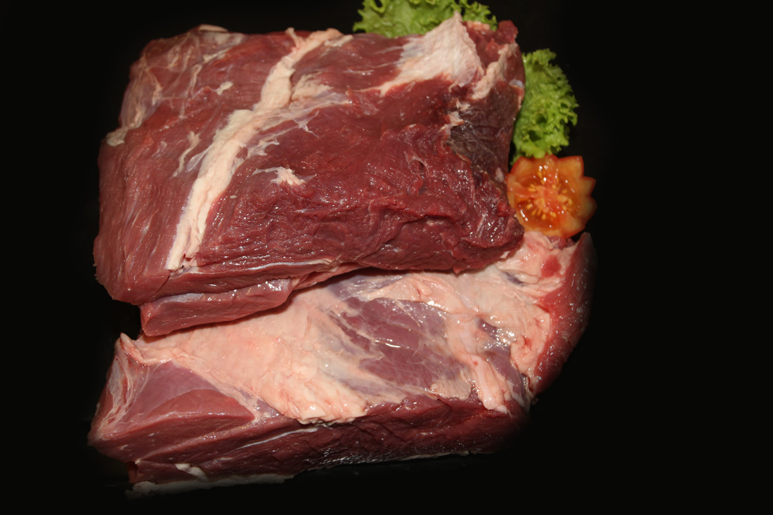 Gulaschfleisch (Hals, Nussdeckel)
